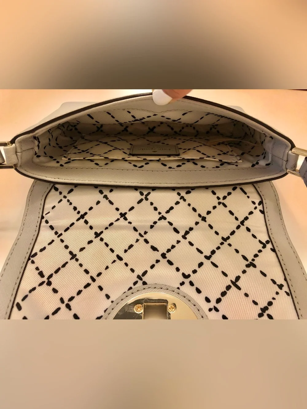 kate spade compact leather
